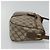 GUCCI GG Supreme Web Sherry Line Borsa PVC Beige Oro 89 02 032 Auth BA728 D'oro - vista 3
