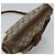 GUCCI GG Supreme Web Sherry Line Borsa PVC Beige Oro 89 02 032 Auth BA728 D'oro - vista 6
