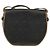 Borsa a spalla in tela a nido d'ape Christian Dior in pelle PVC nera e marrone Auth BA497 Nero - vista 2