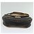 Borsa a spalla in tela a nido d'ape Christian Dior in pelle PVC nera e marrone Auth BA497 Nero - vista 5