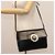 Céline Borsa a spalla in pelle nera e oro CELINE Circle Auth BD909 Nero D'oro - vista 24