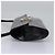 Céline Borsa a spalla in pelle nera e oro CELINE Circle Auth BD909 Nero D'oro - vista 3