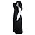 Bottega Veneta, Woll-Bustierkleid mit einem Schulterträger Schwarz - Ansicht 2