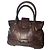 Alexander McQueen Novac Handtasche aus exotischem Leder Braun Lila