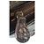 Alexander McQueen Novac Handtasche aus exotischem Leder Braun Lila - Ansicht 7