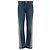 Stella Mc Cartney Jeans rectos de tiro medio con cortes STELLA MCCARTNEY Azul Azul claro Azul oscuro