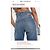 Stella Mc Cartney Jeans rectos de tiro medio con cortes STELLA MCCARTNEY Azul Azul claro Azul oscuro - vista 11