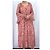 Zimmermann vestido maxi de seda estampada Rosa Roja Beige - vista 13