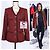Chanel Nueva Chaqueta de Tweed Gripoix Icónica Burdeos 40 FR - vista 3