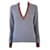 Chanel Grau Cashmere-Pullover Paris / Rom 36 FR  - Ansicht 1