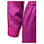 Robe longue brodée Yves Saint Laurent Violet  - vue 7