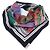 Sciarpa Burberry Love Is Eternal in seta 90x90cm Multicolore