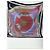 Sciarpa Burberry Love Is Eternal in seta 90x90cm Multicolore - vista 15