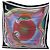 Sciarpa Burberry Love Is Eternal in seta 90x90cm Multicolore - vista 2