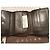 Cartera Céline Monograma Lona Chocolate - vista 4
