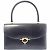 Hermès Borsa Hermes Cordrière in pelle di vitello nera Nero