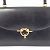 Hermès Borsa Hermes Cordrière in pelle di vitello nera Nero - vista 3