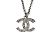 Collana in argento Chanel con pendente - vista 2