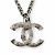 Collana in argento Chanel con pendente - vista 3
