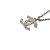 Collana in argento Chanel con pendente - vista 7