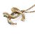 Collana placcata in oro Chanel con pendente Coco Mark CC - vista 3