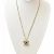 Collana placcata in oro Chanel con pendente Coco Mark CC - vista 5