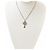 Pendente di collana argento Chanel con il marchio Coco CC - vista 7