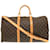 Louis Vuitton Keepall Bandouliere 50 Monogram Boston Bag Brown Patent leather  ref.2125845