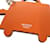 Hermès Hermes Kelly Doll Votadelakt Silver 925 Orange Keychain Charm  - view 4