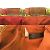 Silk In Hermès Pochette Bag-in-Bag Hermes Fourby 25 D'oro Arancione - vista 7