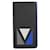 Louis Vuitton Taiga Portefeuille Brazza Bi-fold Long Wallet Black Blue Leather  ref.2126138