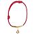 Bulgari Pulseira Divas' Dream Bvlgari em algodão vermelho Bordeaux