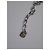 Set di orecchini e collana in metallo argento con pendente in cristallo Swarovski - vista 14