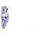 Sciarpa con frange Acne Studios in lana viola pastello - vista 6