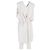Vestido sem mangas até o joelho em viscose branca da Acne Studios Branco Cru - vista 6