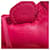 Charm Rodeo PM Hermès en cuir rose  - vue 4
