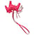 Charm Rodeo PM Hermès en cuir rose  - vue 6