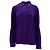 Camisa abotoada Emilio Pucci em seda roxa Roxo