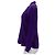 Camisa abotoada Emilio Pucci em seda roxa Roxo - vista 7