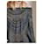 Javier Simorra Top oder Off-Shoulder-Bluse Simorra Größe 36 Braun Blau - Ansicht 12