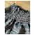 Javier Simorra Top oder Off-Shoulder-Bluse Simorra Größe 36 Braun Blau - Ansicht 5