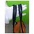Borsa Prada arancione in nylon e pelle - vista 12