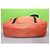 Borsa Prada arancione in nylon e pelle - vista 9