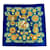 Silk In Hermès Hermes Carre 90 Sun King Scarf Blue  ref.2126612
