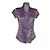 Blusa Met de seda roxo escuro