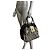 Grande borsa in pelle Braccialini Nero - vista 12
