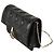 Borsa a spalla Dior Daily Chain Pouch Cannage di Christian Dior Nero - vista 2