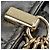 Borsa a spalla Dior Daily Chain Pouch Cannage di Christian Dior Nero - vista 7
