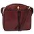 CARTIER Schultertasche Must Line Leder Weinrot Auth BA833 Bordeaux