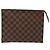LOUIS VUITTON Poche Toilette 26 Damier Ebene N47543 LV Auth EC1007 - vista 13